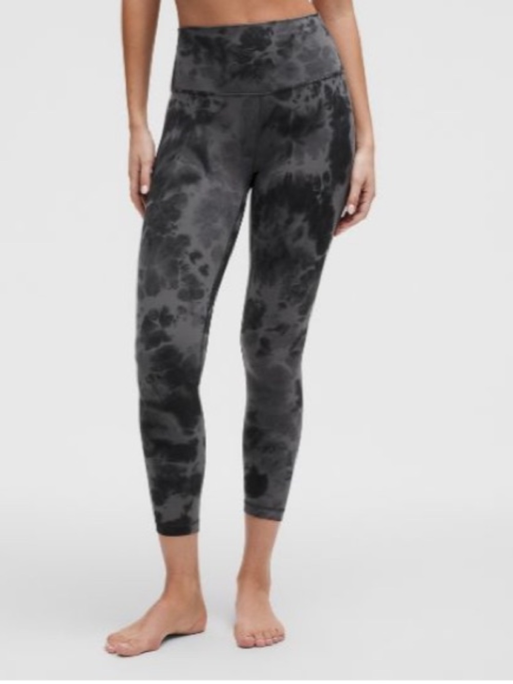 Lululemon Align HighRise size 20 25" inseam-Diamond Dye Pitch Grey Graphite Gray
